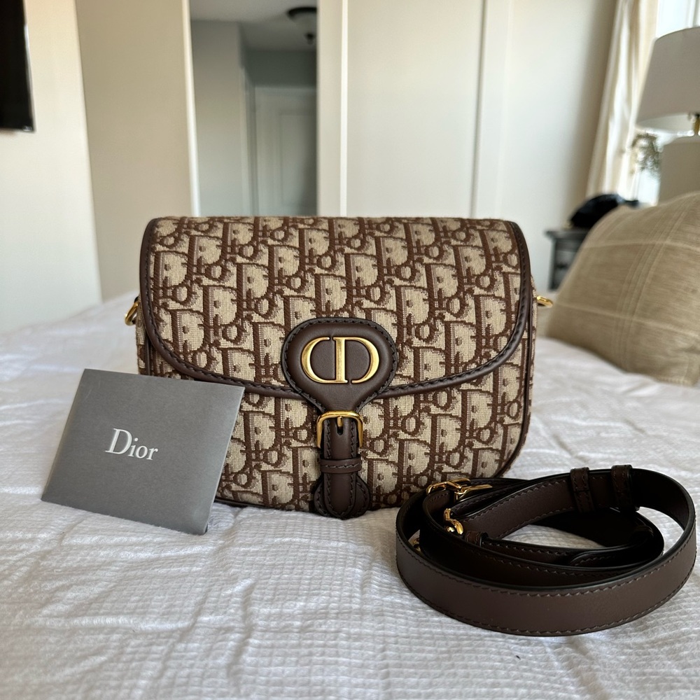 SOLD SOLD SOLD Dior Bobby in Medium- Oblique Brown